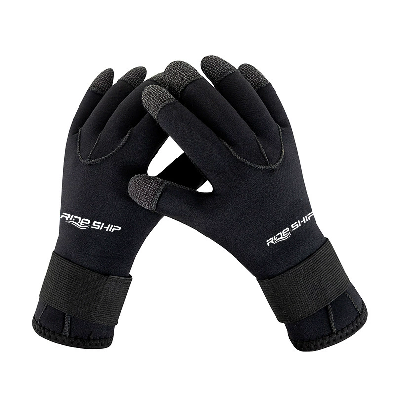 Wear-resistant keep warm non-slip gloves, 5mm