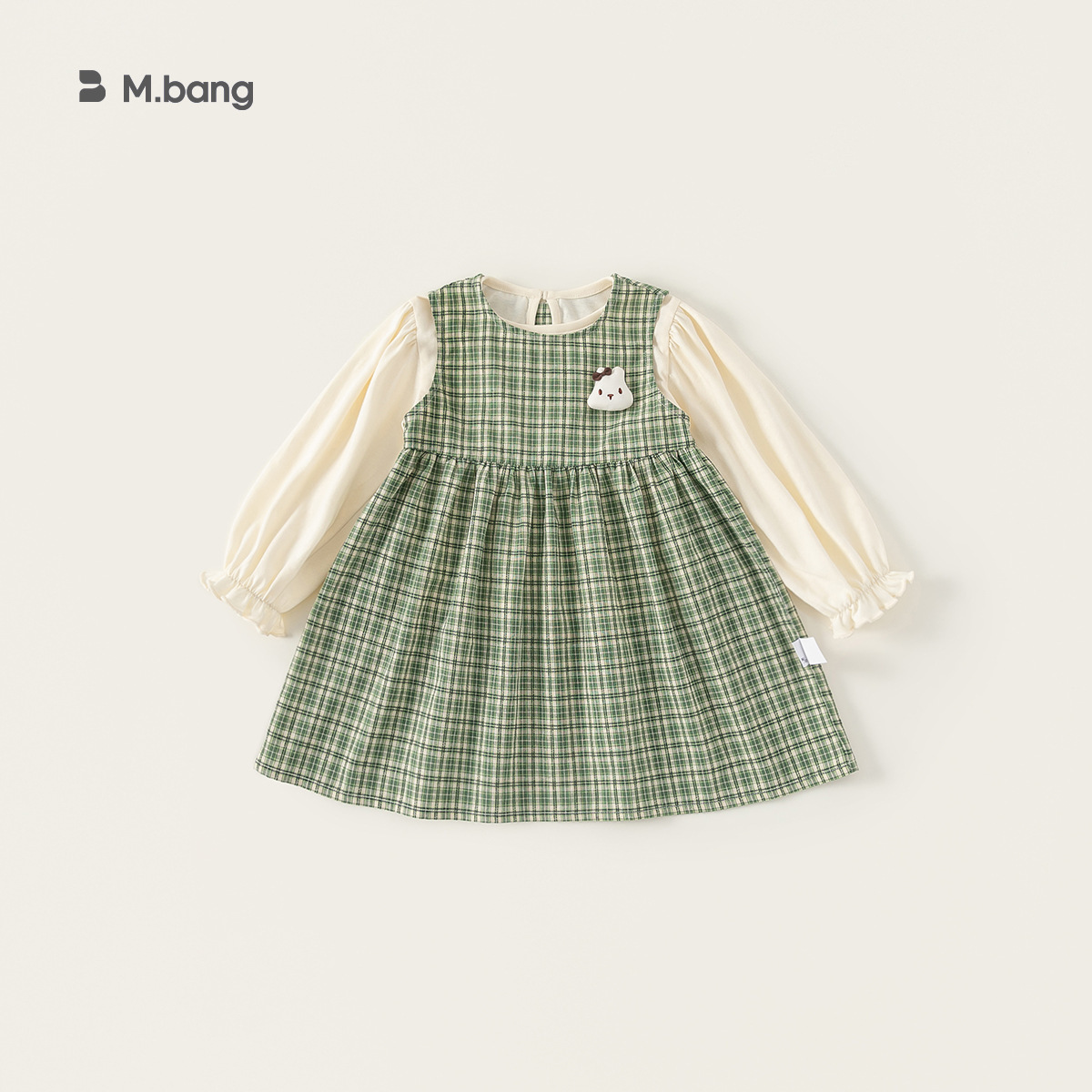 Modelo M Welfare, Vestido de Niña para Primavera y Otoño, No se Devuelve, Vestido Floral Infantil, Vestido de Niña de Manga Larga para Otoño, Ropa Infantil en Liquidación