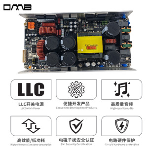 Pda1001 Omb1000 Watt Professional Digital Power Amplifier Module Amplification Module Sound Column Line Array Power Amplifier Module