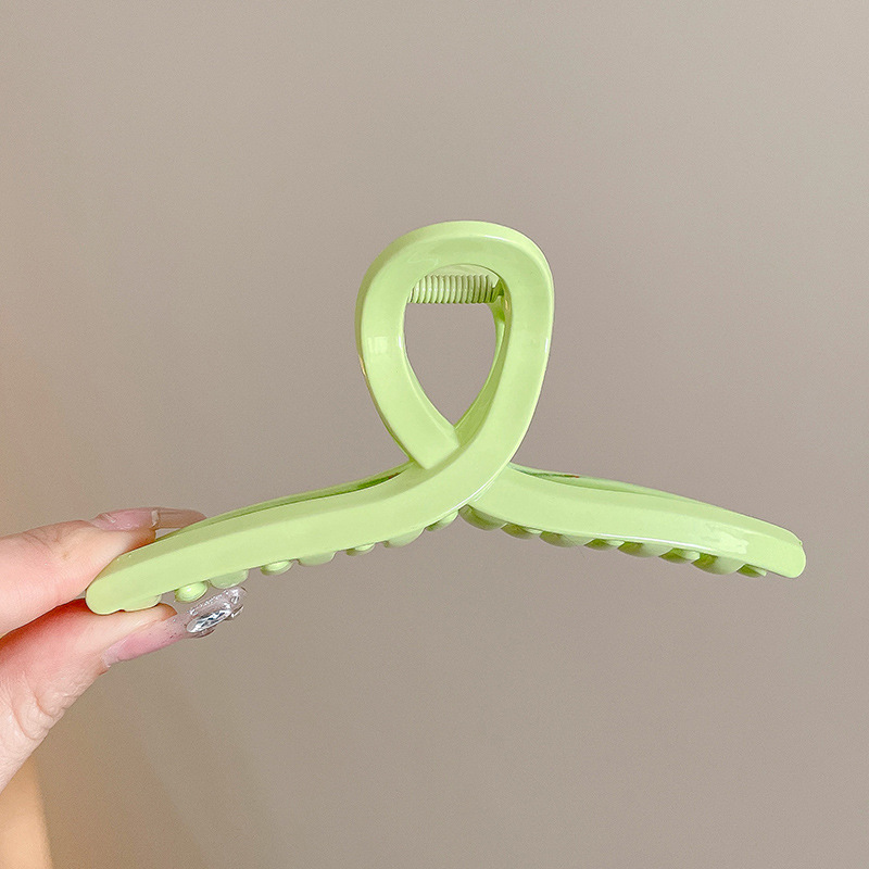 Clip de pelo de gran tamaño 13cm Cabeza trasera updo clip de tiburón Volumen de cabello femenino horquilla grande clip de pelo de alta calidad tocado
