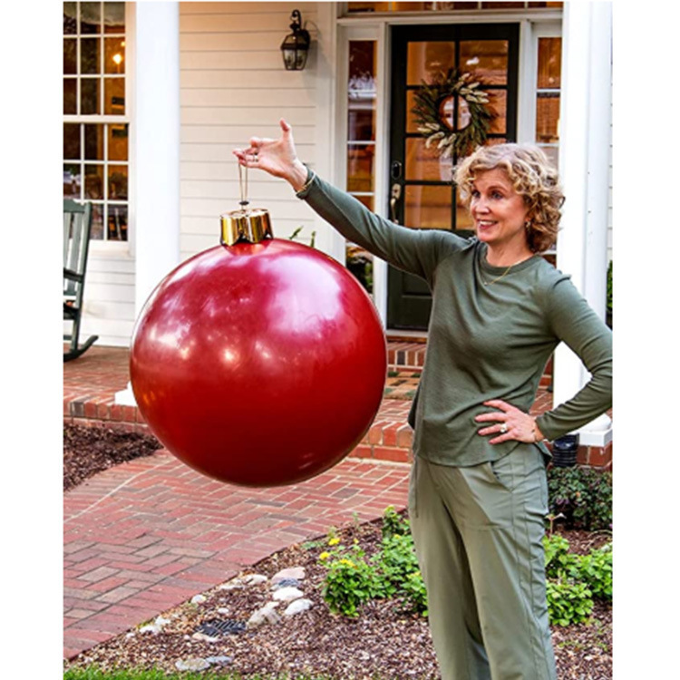 704g Weight Christmas Balls, Decorative Props Event & Party Supplies Christmas Fashion Ball PVC Party Decorative Props