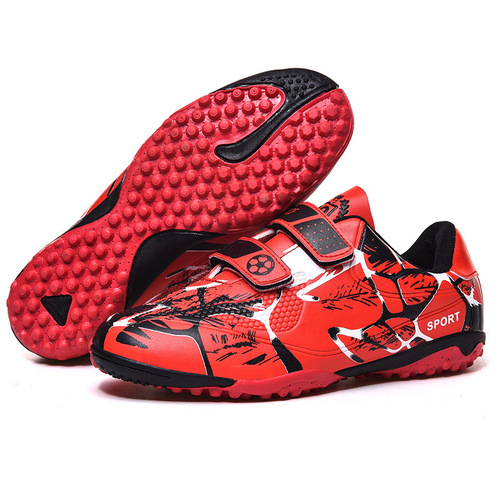 Men's Football Cleats Synthetic Grass AG Long nails TF Short nails Flat Training Shoes for Women Students Teenagers Children