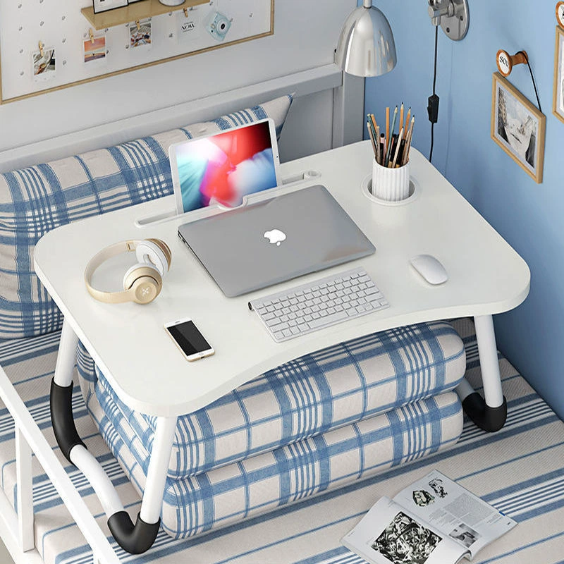 Раскладной стол для кровати, студенческий стол для общежития, двухъярусная кровать, домашний мобильный компьютерный стол, складной столик для кровати, заводской столик