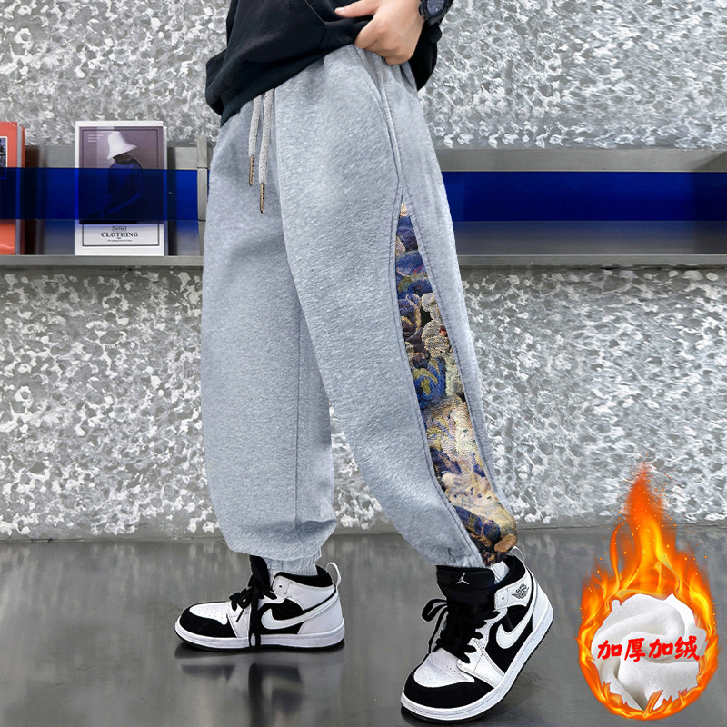 곰 스타일 그레이 (두꺼운 기모)