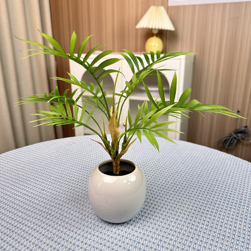 シミュレーション緑植単枝束ブラジル木楡樹葉室内装飾造景竹葵客間装飾シミュレーション植物|undefined