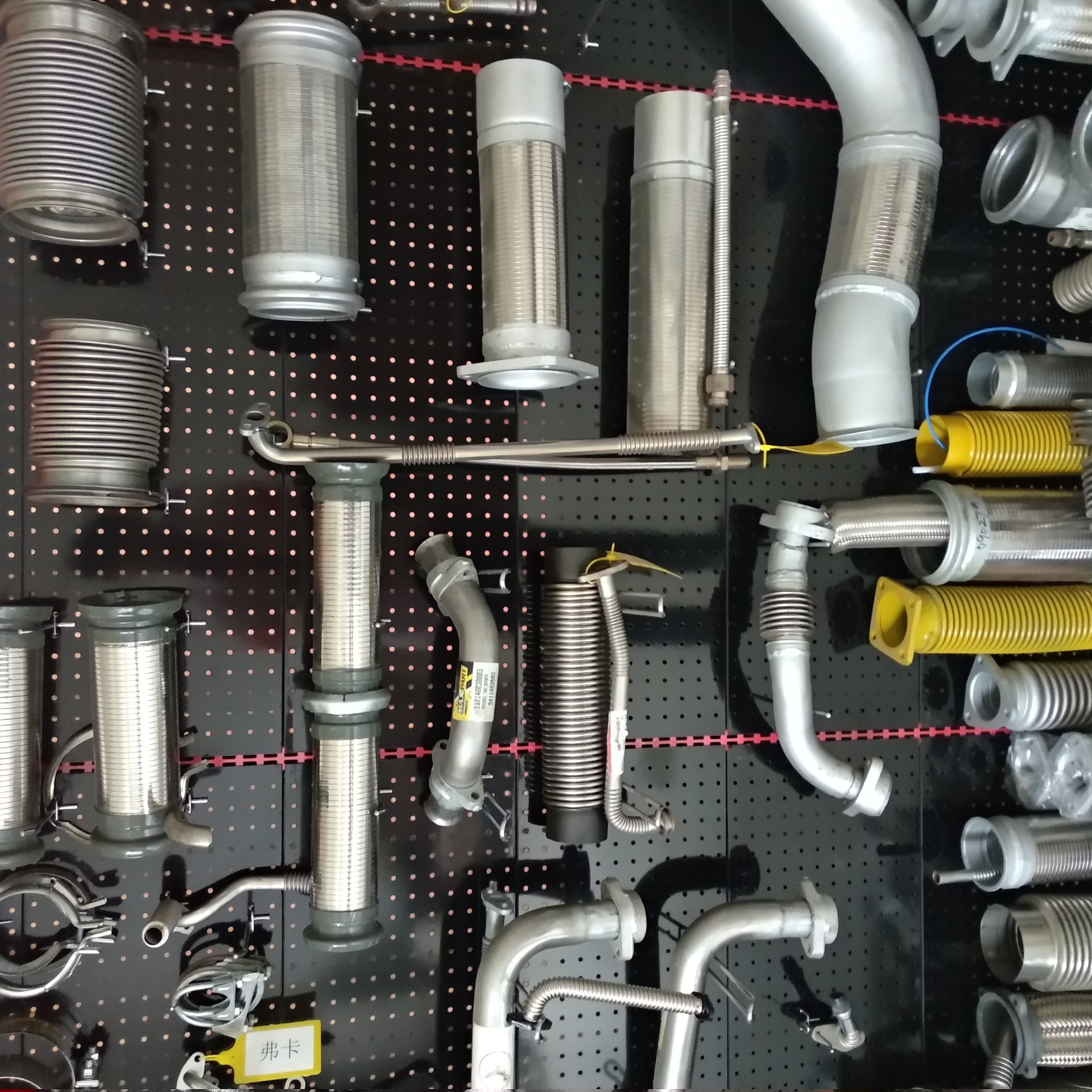 304不锈钢蒸汽管金属编织网软管导热油C+D型喇叭口球头高压波纹管