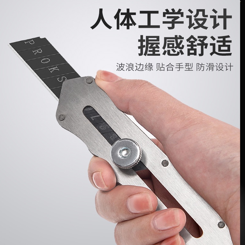 Cuchillo de acero grueso de aleación de titanio cuchillo de arte cuchillo de cuchillo de cuchillo