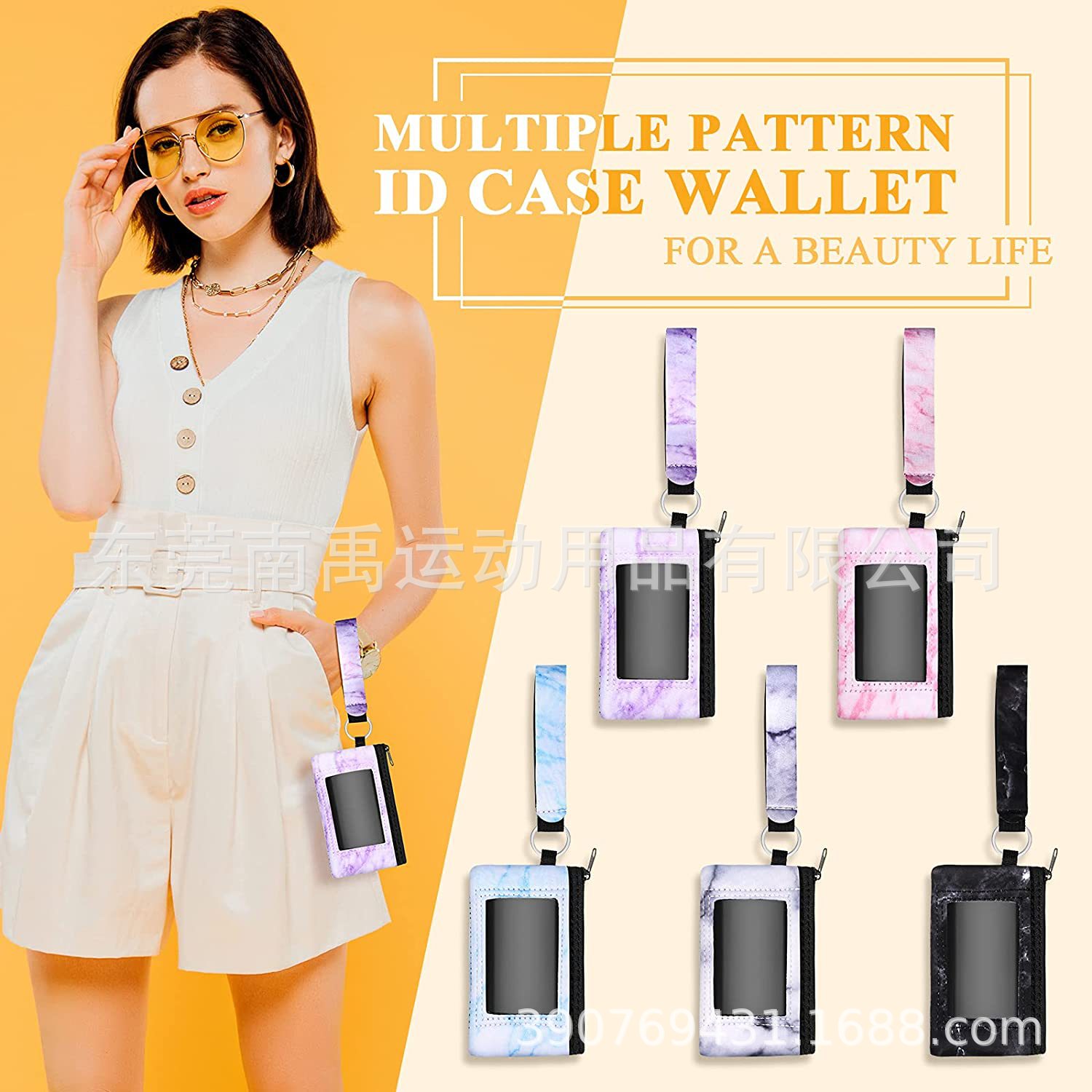 现货热销 RTS潜水料小卡包 零钱女士挂包 银行卡包 公交卡包