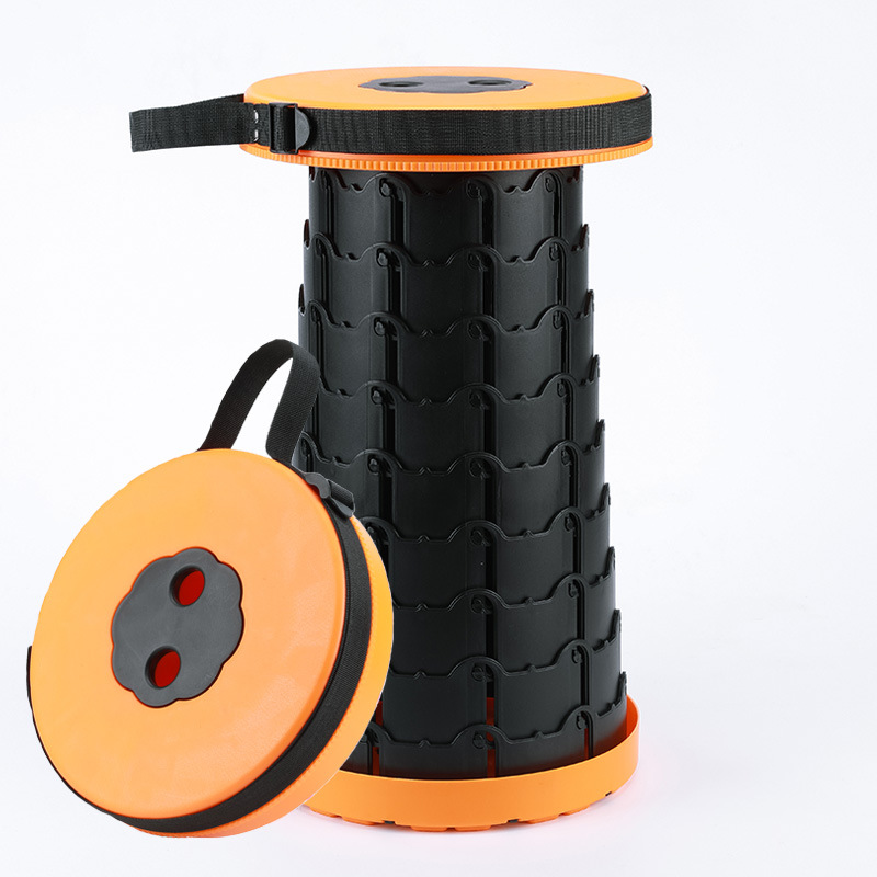 Taburete arco iris retráctil pequeño banco doméstico taburete de pesca ajustable portátil al aire libre asiento de cola de mano Maza