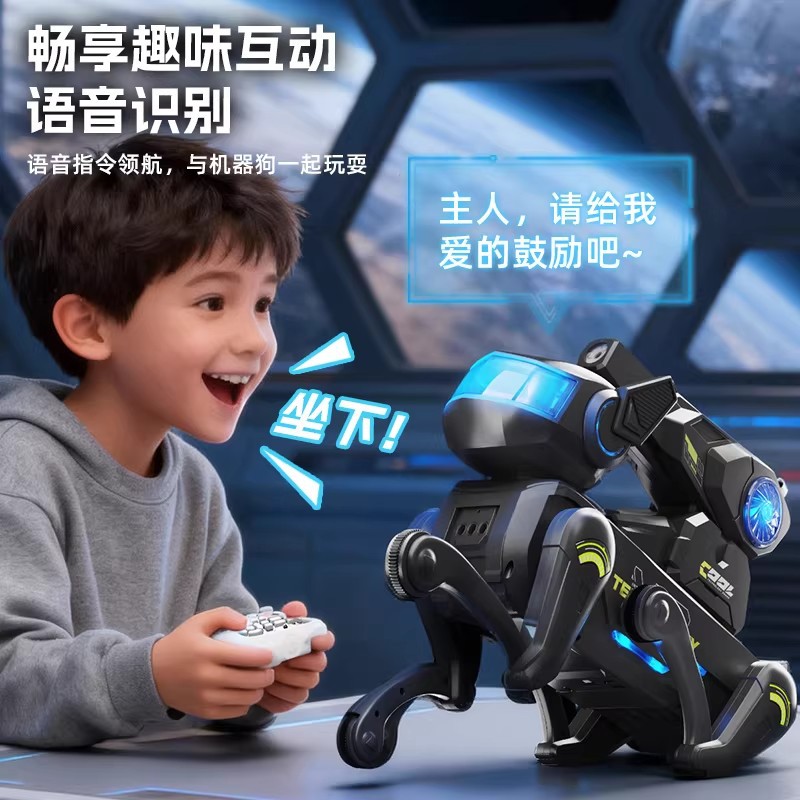 Nuevo tipo de bomba de agua explosiva AI biónica AI juguete de control remoto lanzamiento de niños programación de control de voz