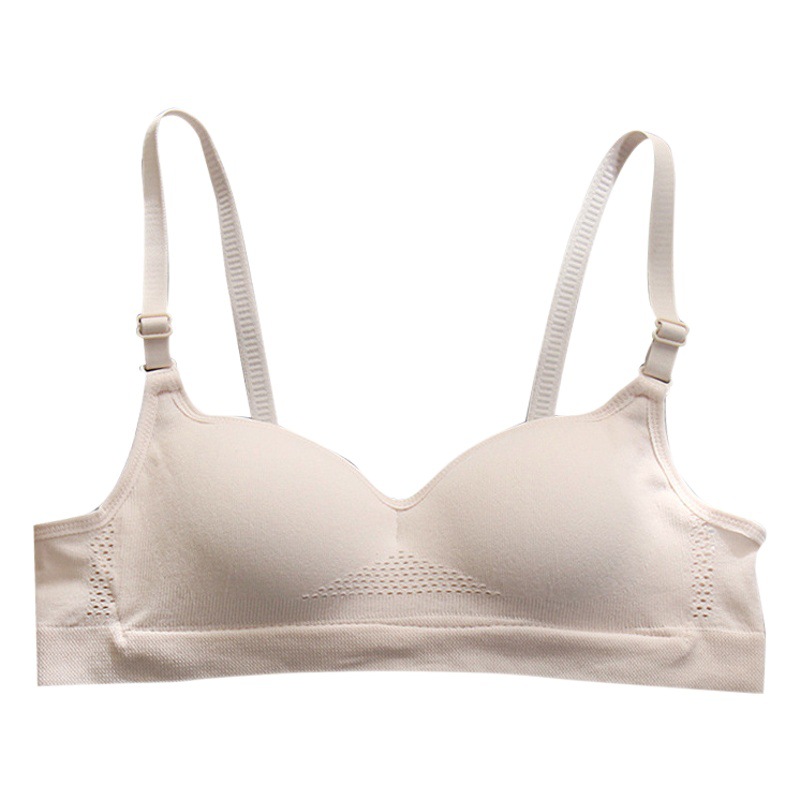 Sujetador de niña Gatinoni ropa interior de estudiante delgada de verano chica de 16 años estudiante de secundaria estudiante universitario sujetador ultrafino