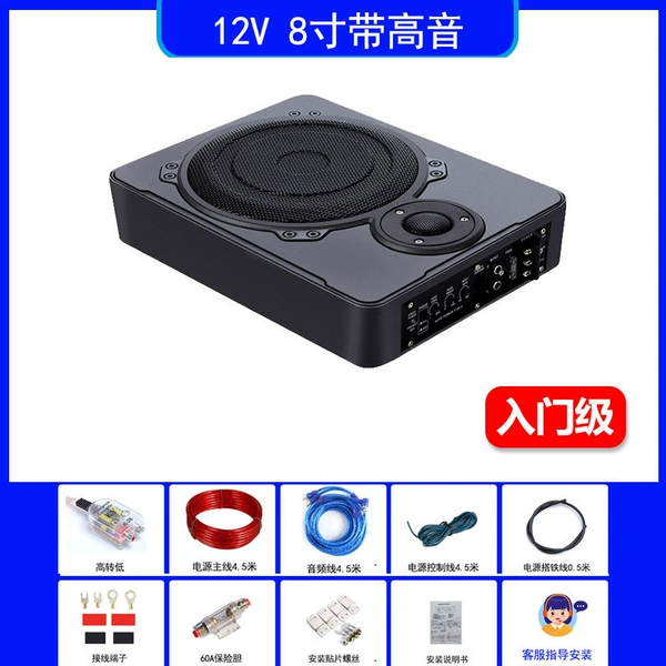 [12V] 8 -inch tie tightly entry -level (equipped with a whole wiring)