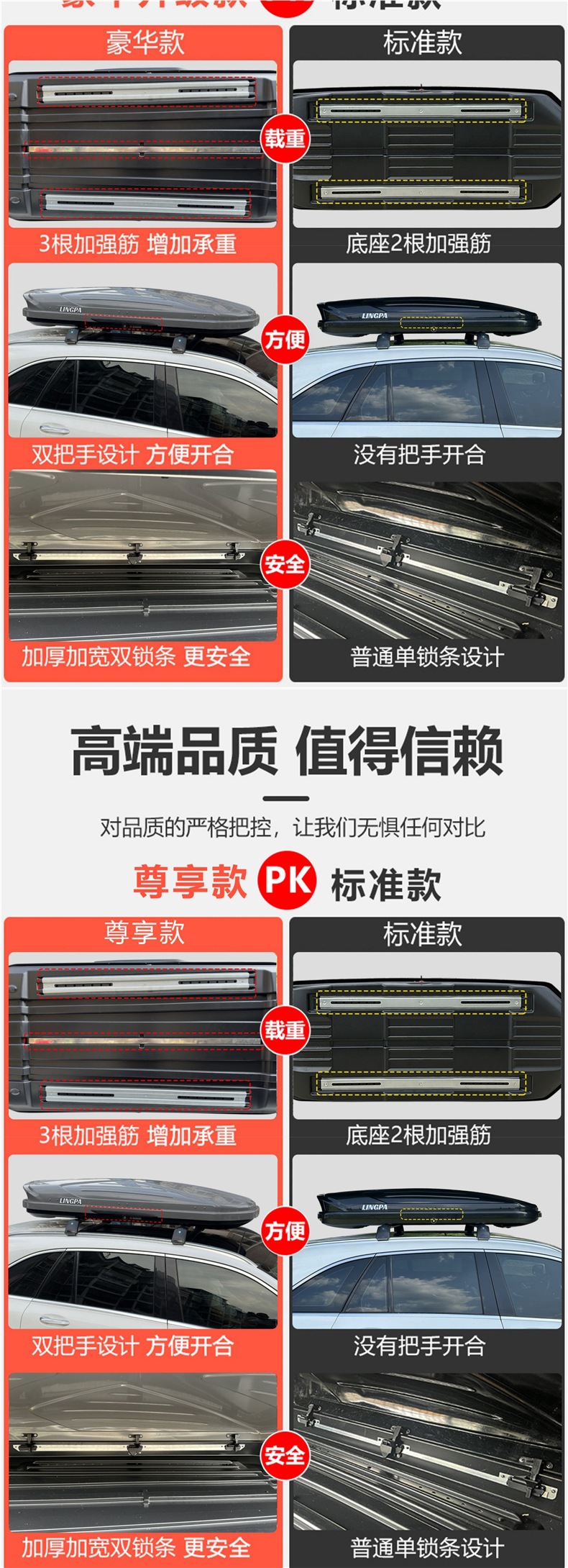 Roof Box Suv Car Luggage Rack Byd Song Pro Yuan Plus Tang Dmi Special Roof Box