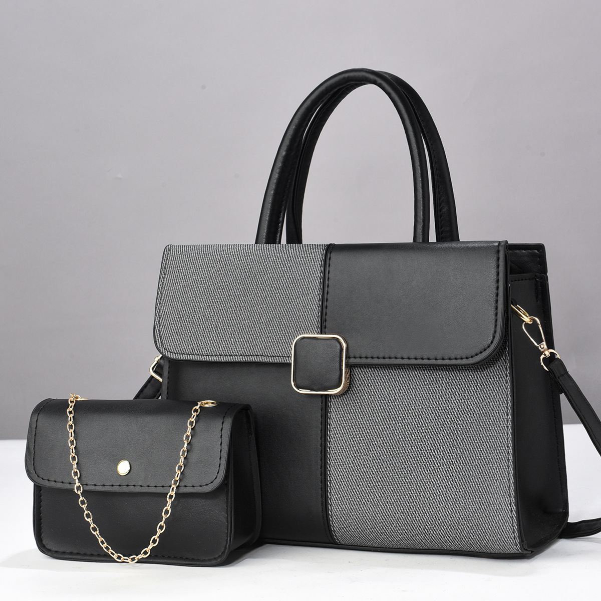 Temperamento bolso de mujer bolso de hombro todo fósforo nuevo bolso grande versión coreana del bolso de mensajero de primavera y verano de las mujeres de moda