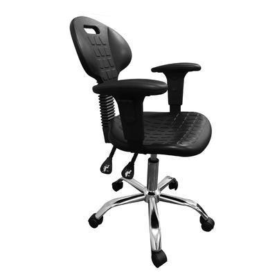 silla antiestática ergonómica pu elevación respaldo giratorio sala limpia silla giratoria silla de laboratorio silla de ordenador