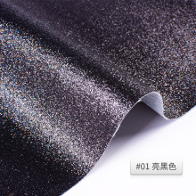 金葱布PU皮革面料格利特圣诞闪粉亮片纺织皮料格力特服装服饰辅料