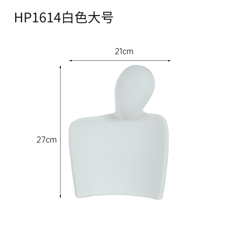 Simple abstracto personaje de pareja en blanco y negro adornos de cerámica muebles para el hogar sala de estar muebles de escritorio decoración de estantería de oficina