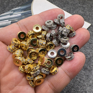 diy�Ʒ������l΢��ʯ�18K���M荸�荸���������ø�Ƭ�o��