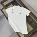 E Fish polo shirt white