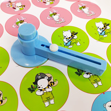 新款多色徽章胸章切圆器裁圆刀圆形切纸器吧唧工具diy划圆美工刀