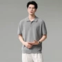 短袖薄款翻领夏季polo衫