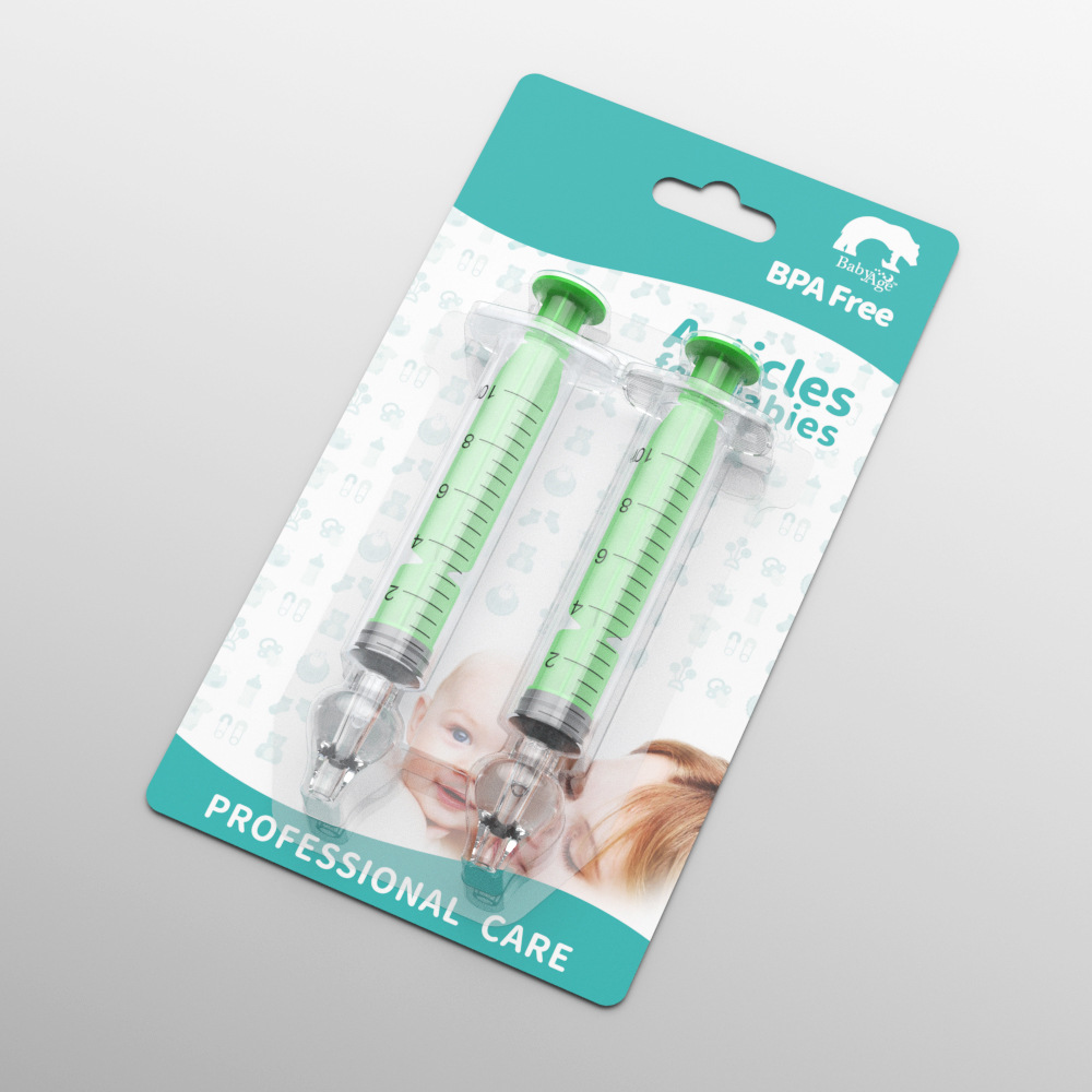 Tubo de aguja transfronteriza bebé irrigador nasal niños infantil irrigador nasal bebé irrigador nasal 10ml