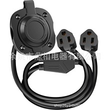 ����5-15P���^���L�� ��ʽ��ˮ���m����15A 125Vһ�ֶ��Դ���L��