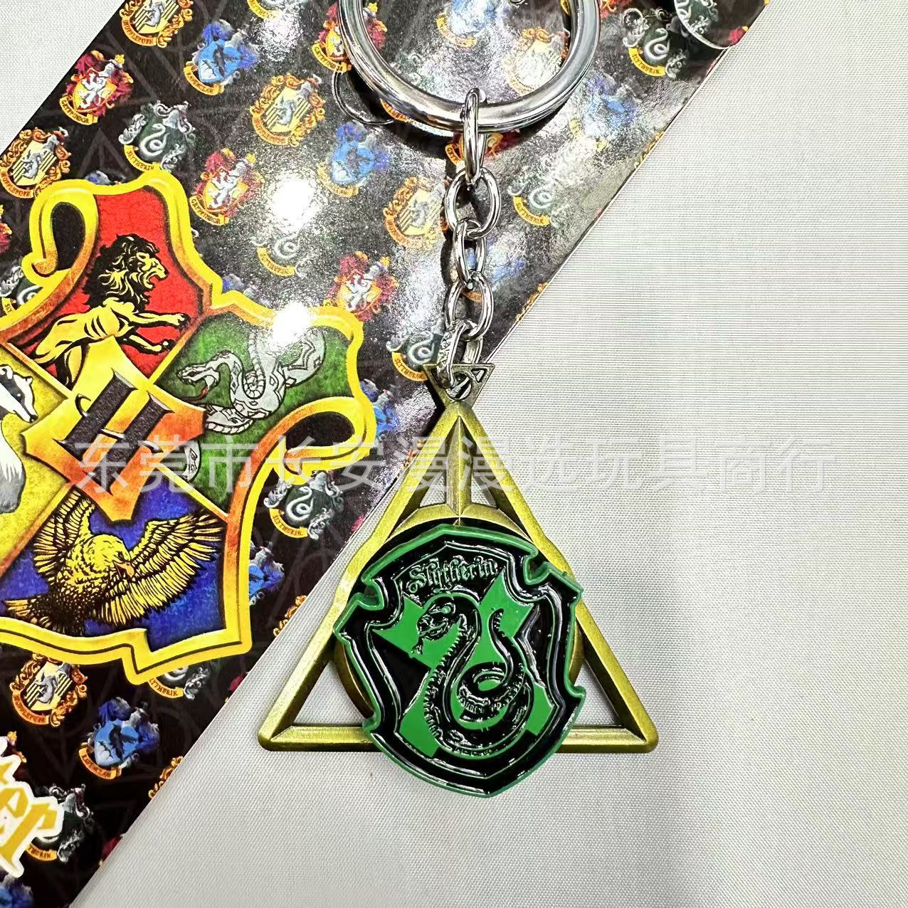 Llavero Colgante Giratorio de Temática Mágica de Metal para Decoración