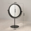 Black tall mirror