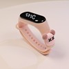 Small children's cartoon doll for elementary school students, electronic cute plastic watch, waterproof bracelet