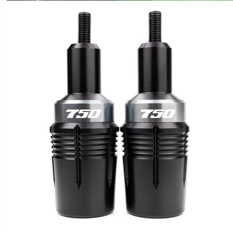 Suitable for Suzuki Gsxs750 Gsxs1000 Modified Body Anti-Fall Protection Ball + Exhaust Pipe Anti-Fall Rod