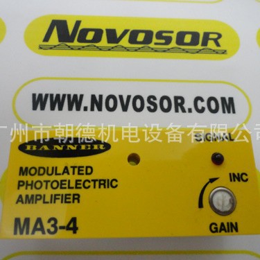 MA3-4  19718  BANNER   传感器     现货