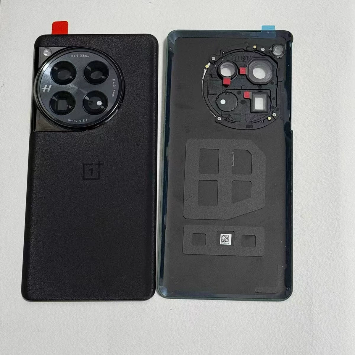 Подходящий оригинальный задняя стеклянная крышка для OnePlus 12 телефон корпус задняя панель корпус батареи