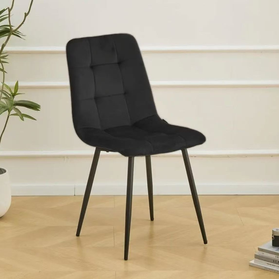 Silla de comedor doméstica lujosa escandinava moderna respaldada taburetes respaldados silla de comedor simple silla de comedor hotel