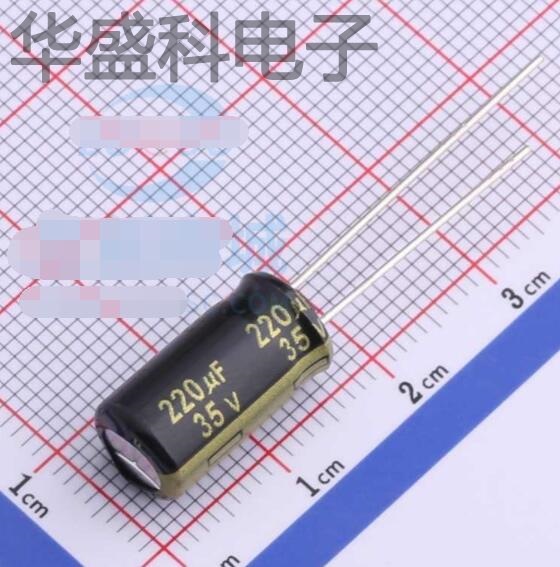 EEUFM1V221L 描述 220uF 35V 引线型铝电解电容 厂家直销