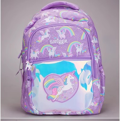 Australia smiggle mochila escolar para estudiantes de primaria y secundaria mochila para niños bolsa de ocio al aire libre mochila de dibujos animados de gran capacidad