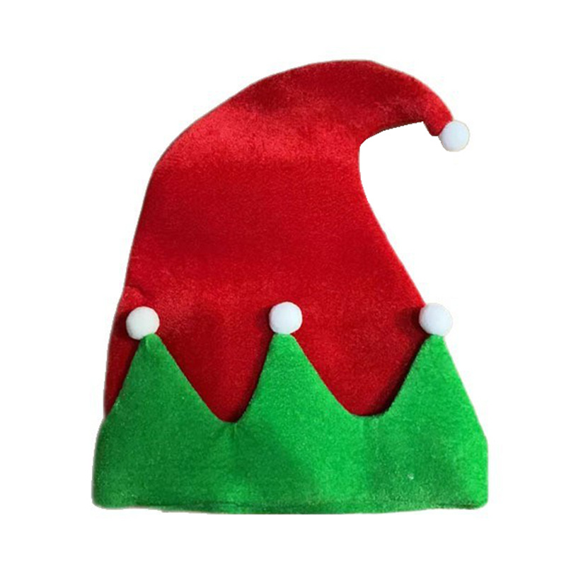 Transfronterizo nuevo sombrero de Navidad creativo sombrero de duende sombrero de modelado fiesta de baile vestido de payaso Halloween DIY