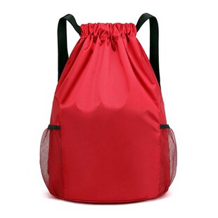 Printable LOGO Drawstring Pocket Men's and Women's Backpack 2023 New Backpack Large Capacity Drawstring Fitness Basketball Bag