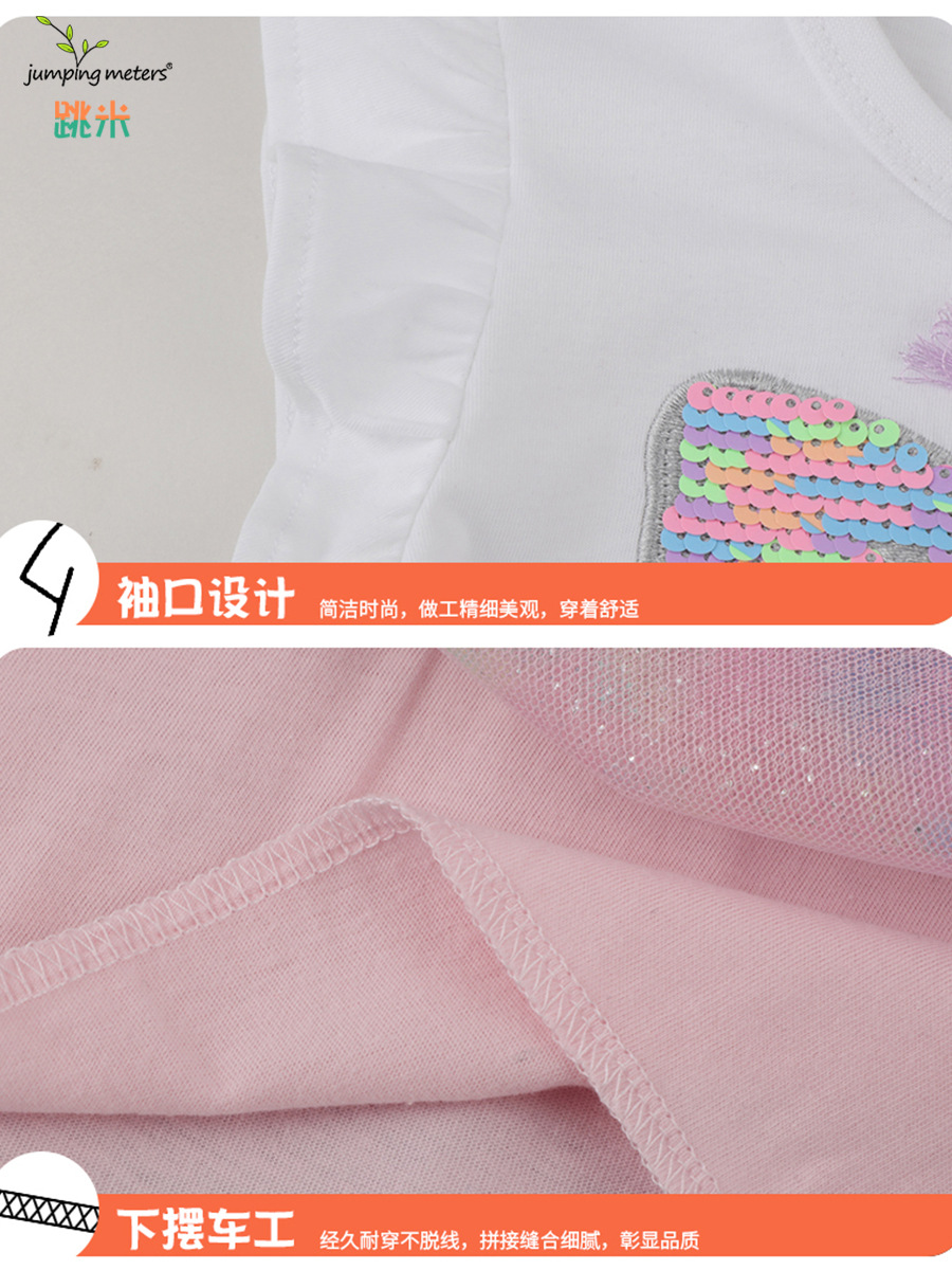 Vestidos infantiles transfronterizos europeos y americanos, nueva colección primavera/verano 2025, vestido de encaje para niñas, vestido de tul europeo y americano de manga corta, distribución y dropshipping. image 4