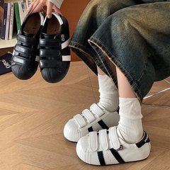 儿童板鞋男童2025秋季新款女孩运动鞋软底低帮休闲女童鞋子宝宝鞋