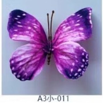 模擬 3D 蝶の花模擬造花 DIY 蝶のカラフルな人気の蝶の装飾クリエイティブジュエリー工場卸売|undefined