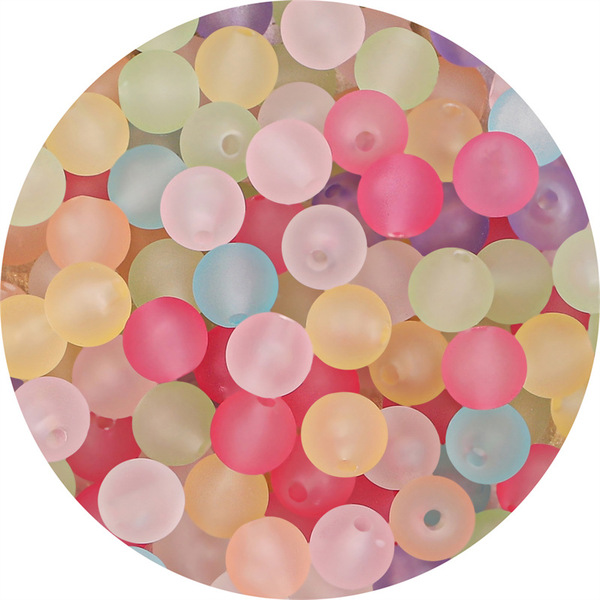 Acrylic transparent matte eraser