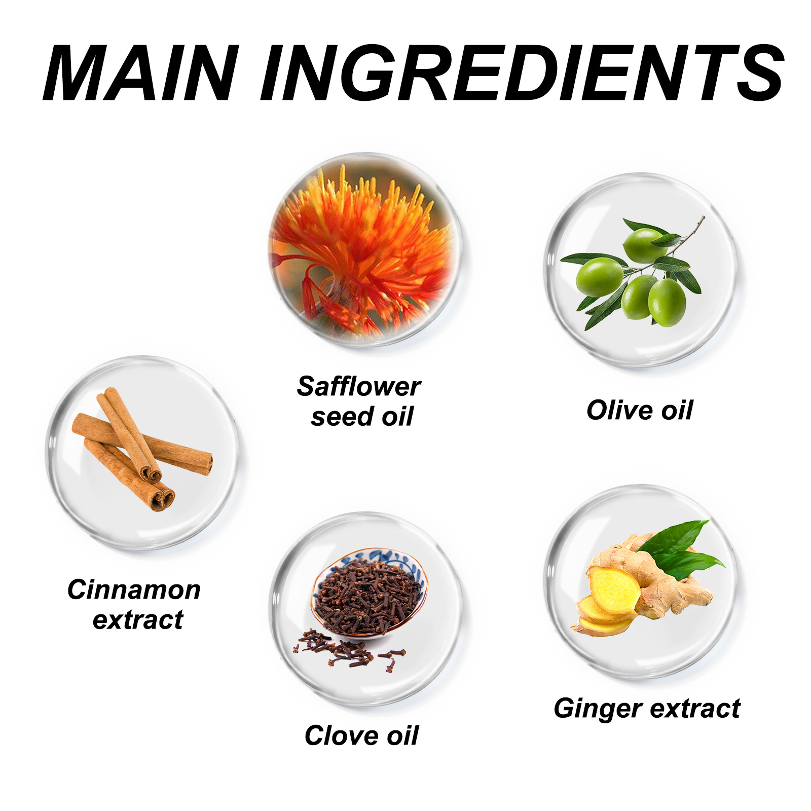 OUHOE Kroppsessens Massage Buken Lår Muskler Bantning Återfuktande Uppstramande Hudformande eterisk olja_voghion.com