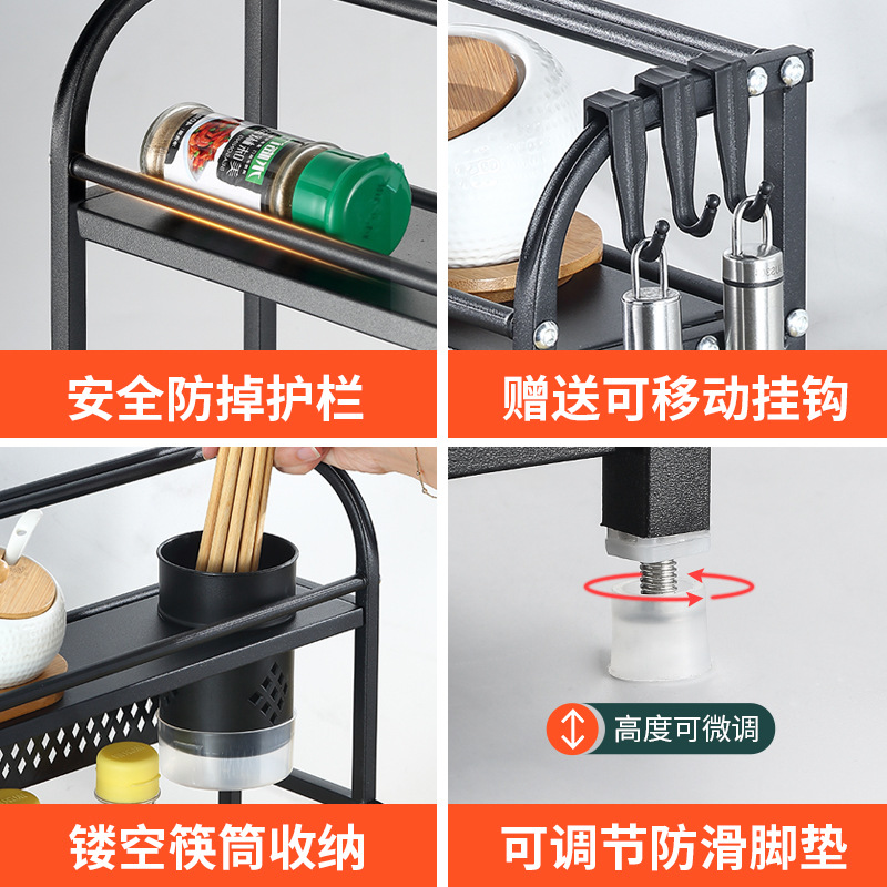 Chopsticks, universal kitchenware, multilayer storage system stainless steel