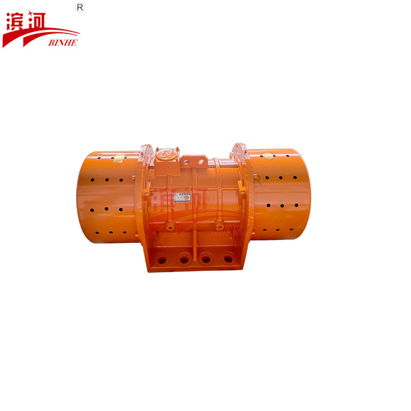 卧式通用型振动电机滨河供应YBH三相异步式振动电机380V激振源