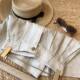 2025 New Flesh-Covering Slim-Fitting Linen Casual Shorts Women's Summer Thin Wide-Leg Pants