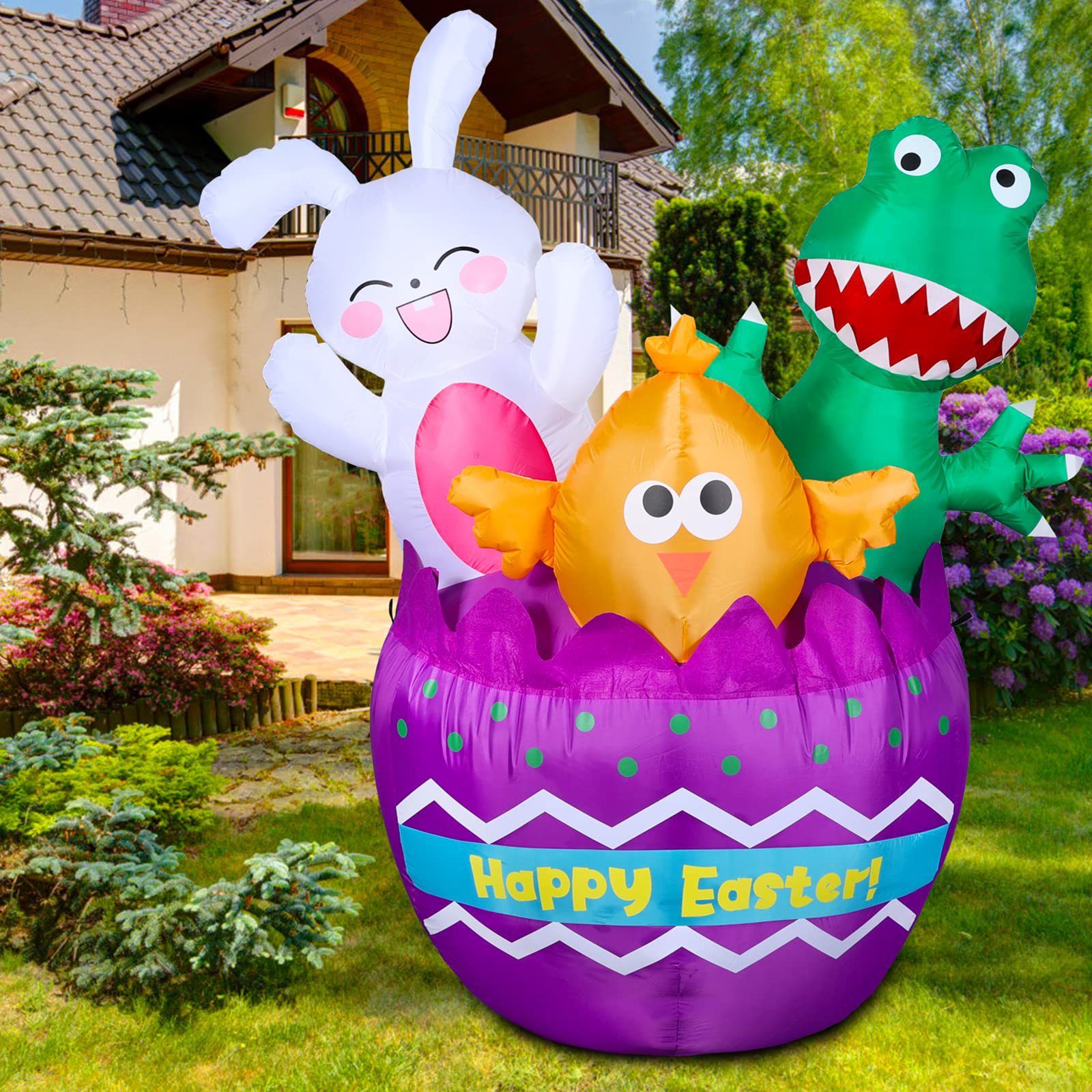 Easter Bunny Chick Dinosaur-02