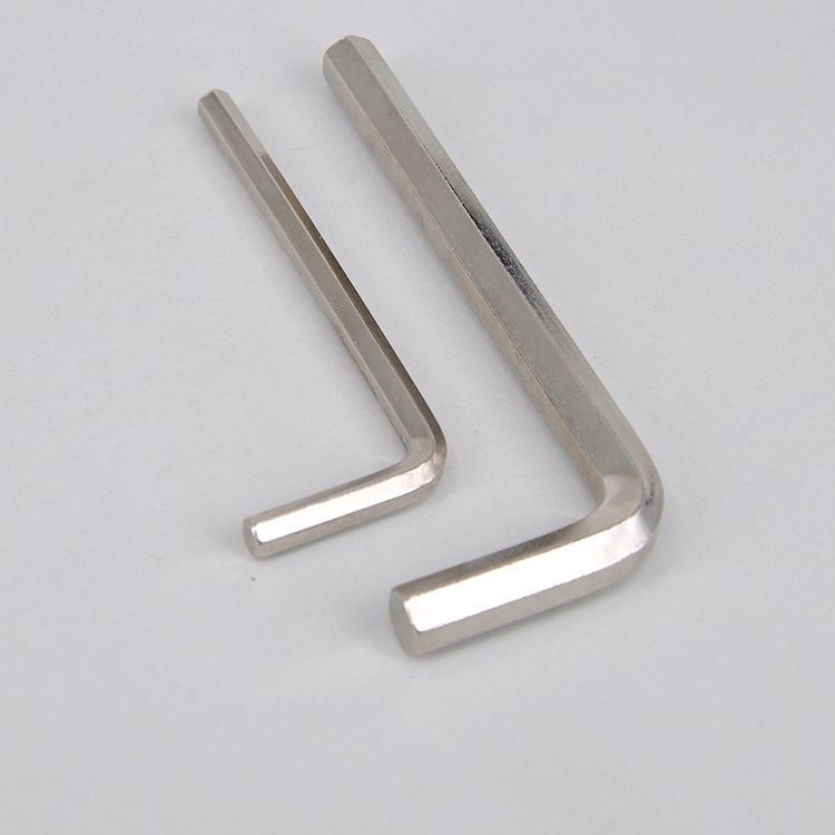 扳手镀镍m1.5m-m10内六角平头机米 7字型 L型 六角匙电动车扳手