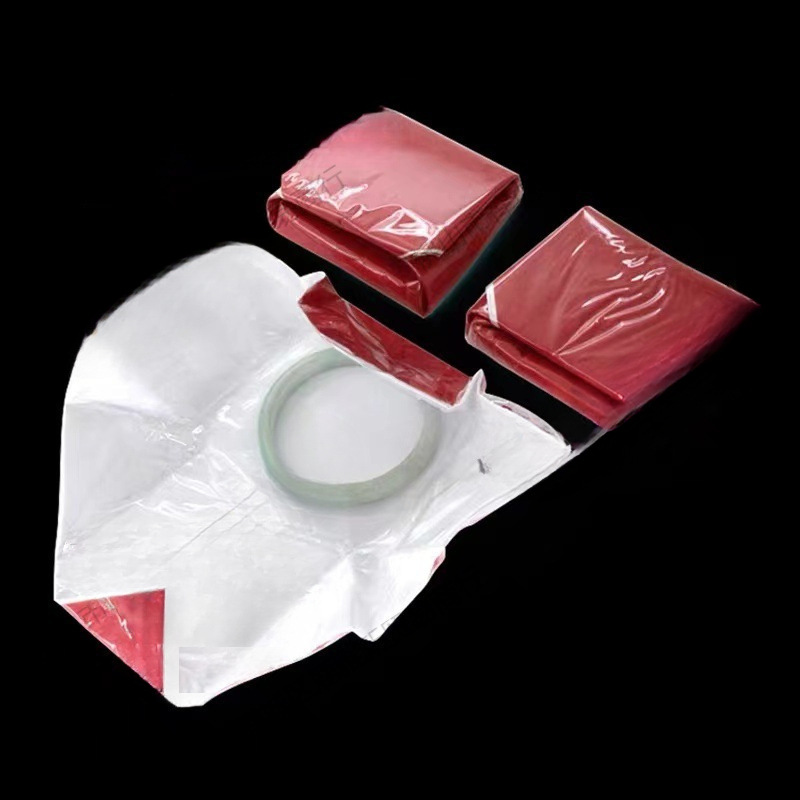 玉器手镯包红纸包玉石翡翠包装纸厄包展示 震包首饰盒金店玉器包