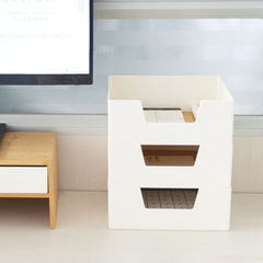 Thickened stackable storage remote control hotel tea bag box B&B hotel miscellaneous storage box kettle tray